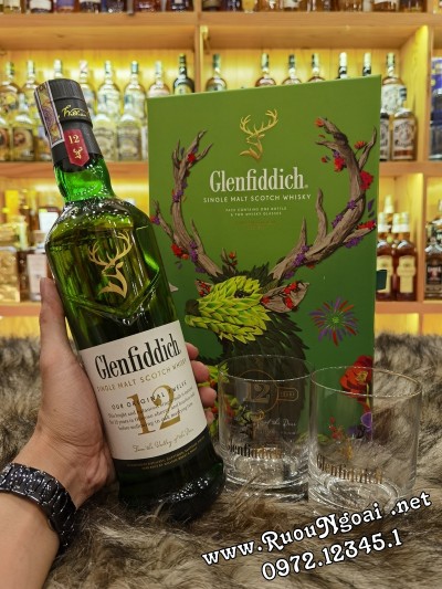Rượu Glenfiddich 12YO Hộp Quà 2024