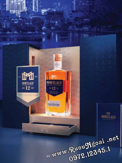 Rượu Mortlach 12YO Hộp Quà 2023
