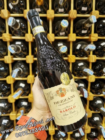 Rượu vang Dezzani Barolo
