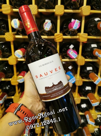 Rượu vang Bordeaux Sauvee Cabernet Sauvignon