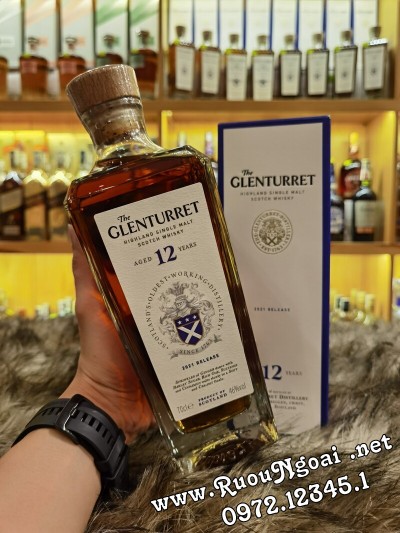 Rượu Whisky The Glenturret 12 Năm